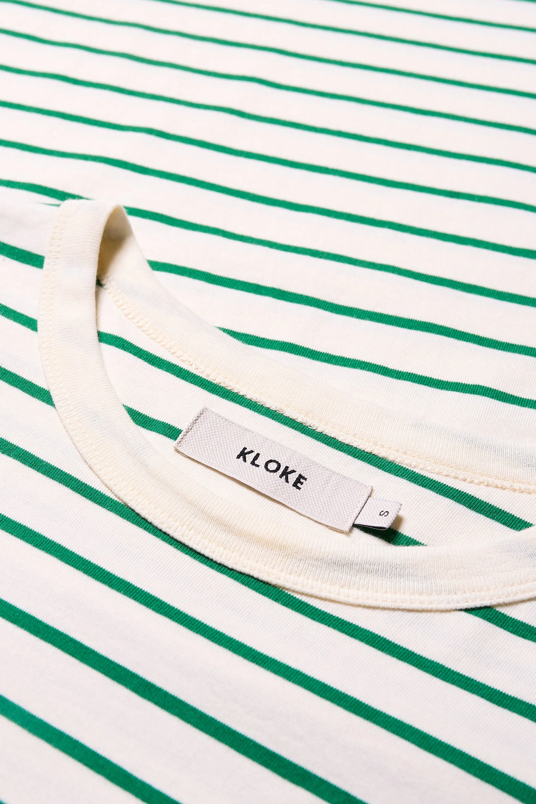 Semi Casual Nadir Dress Green Stripe