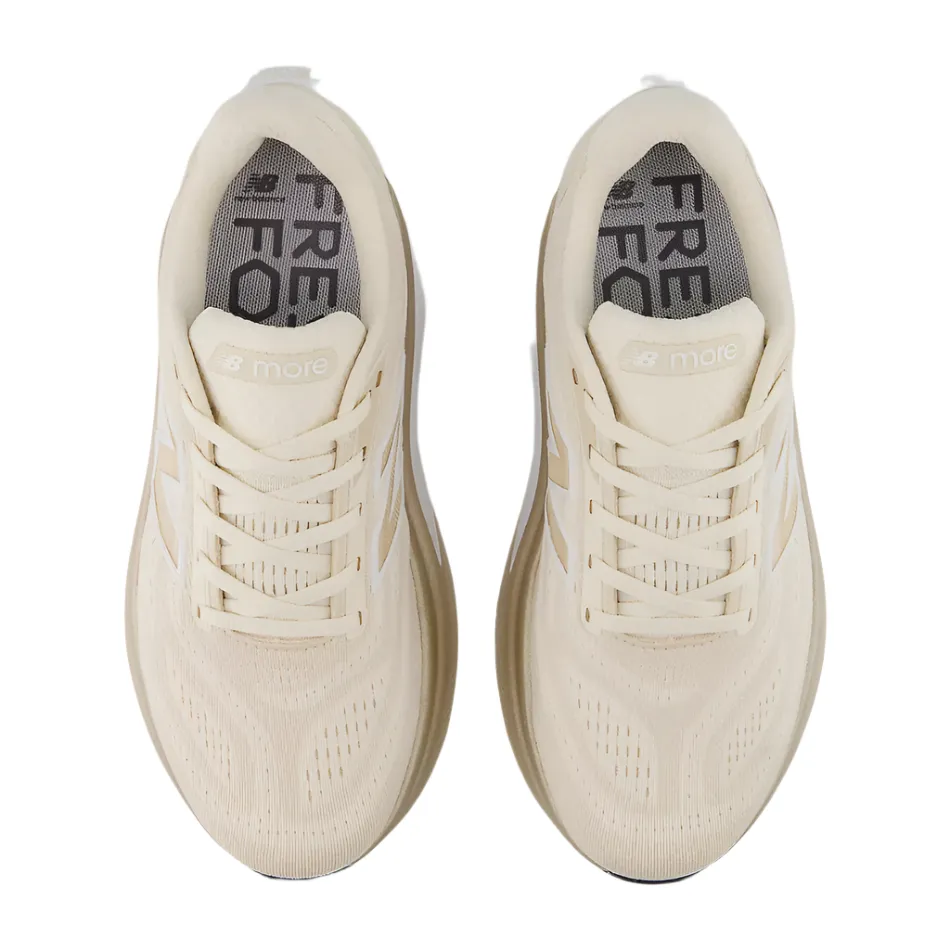 running with a durable outsole New Balance Women's More v6 Running Shoes in Permafrost/Bisque/NB White 103 AW25