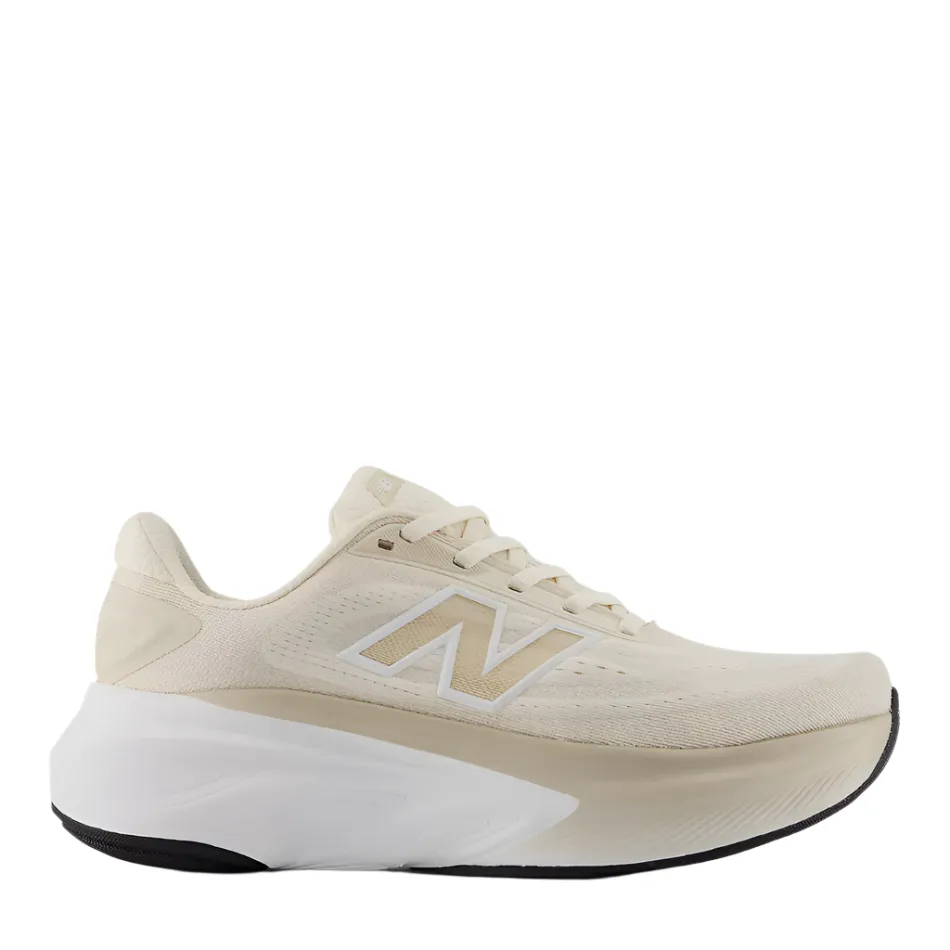 New Balance Women's More v6 Running Shoes in Permafrost/Bisque/NB White 103 AW25 hand - washable Pressure Distribution Pad
