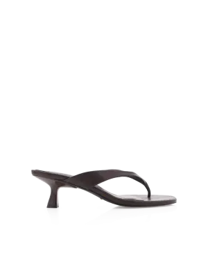 Comfortable Footbed NIESHA - CHOCOLATE