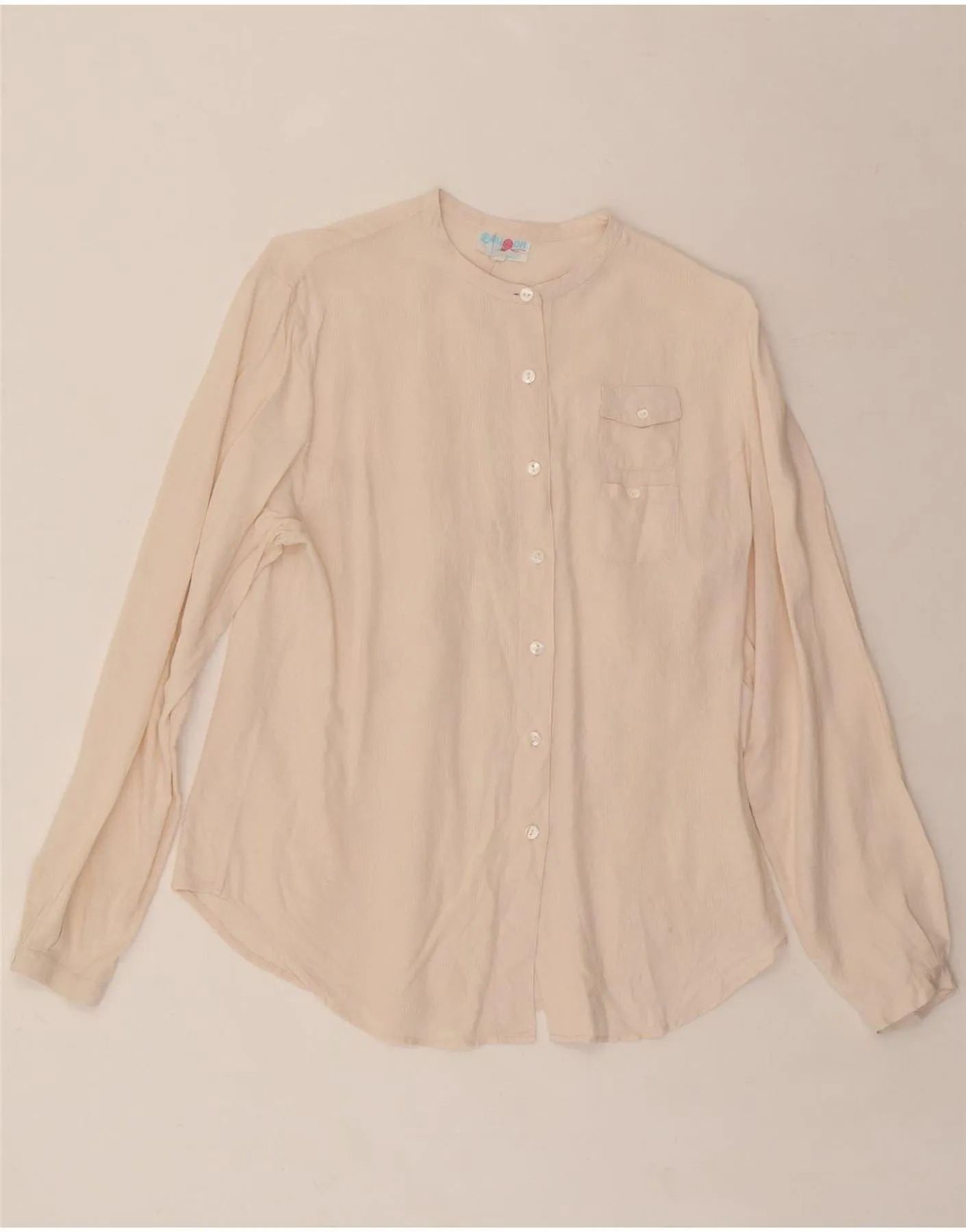 Quick Dry Construction BALL ON Womens Shirt Blouse EU 38 Medium Off White Silk