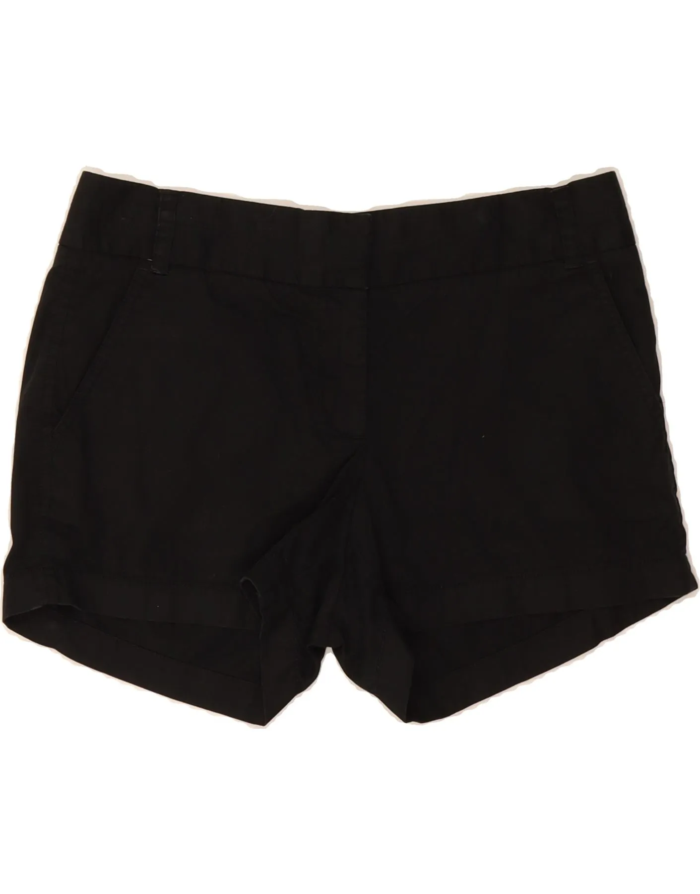 J. CREW Womens Broken In Chino Shorts US 6 Medium W32  Black Cotton Budget Friendly