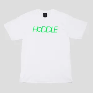 thermal HODDLE "LOGO" TEE WHITE - GREEN LOGO