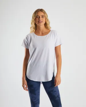 Oceana T-Shirt Optic White Sporty Look