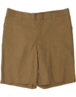 DICKIES Womens Chino Shorts US 14 XL W36 Beige Polyester Layering Piece