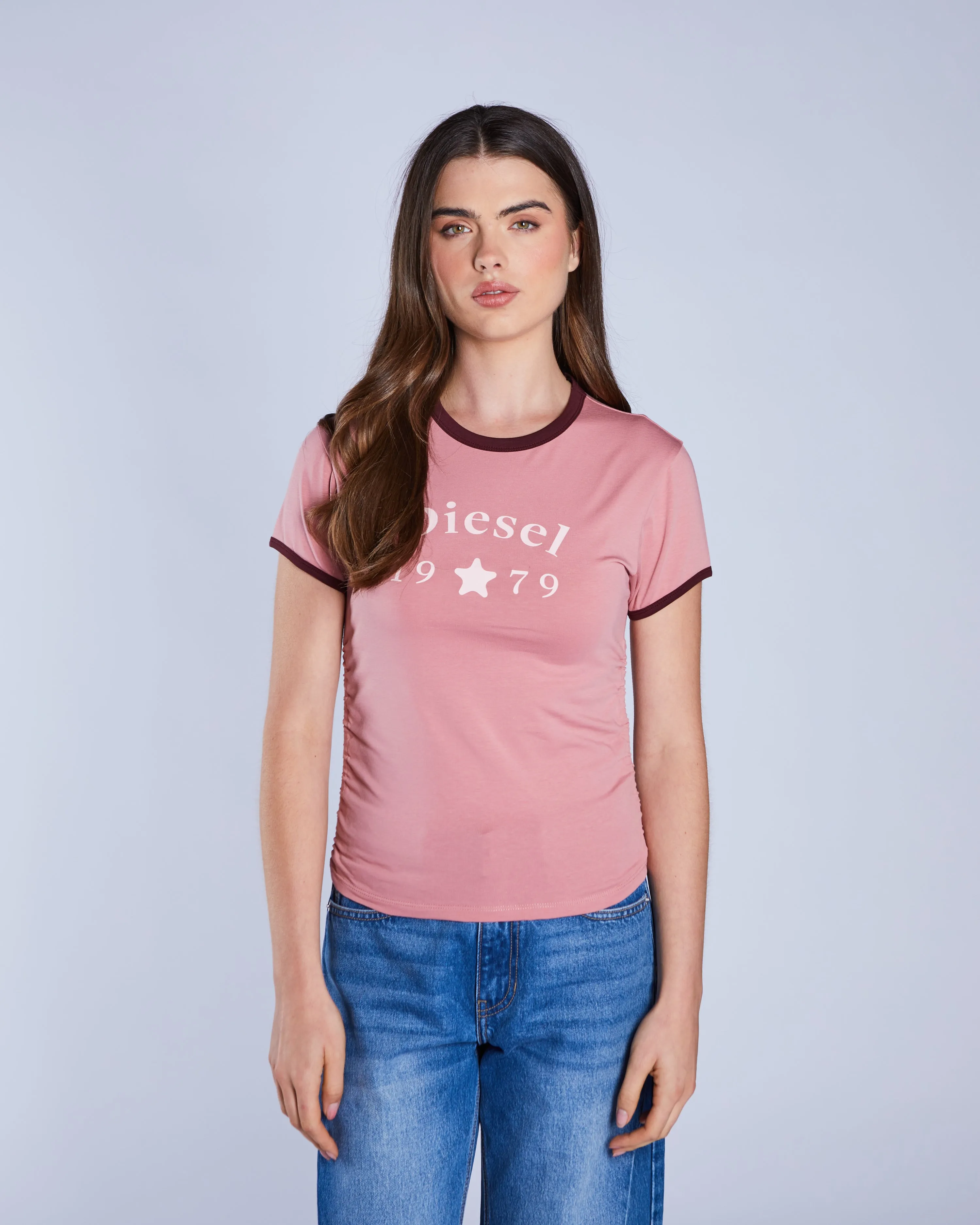 Travel Friendly Everyday Look Brigitte Tee Blushed Rouje