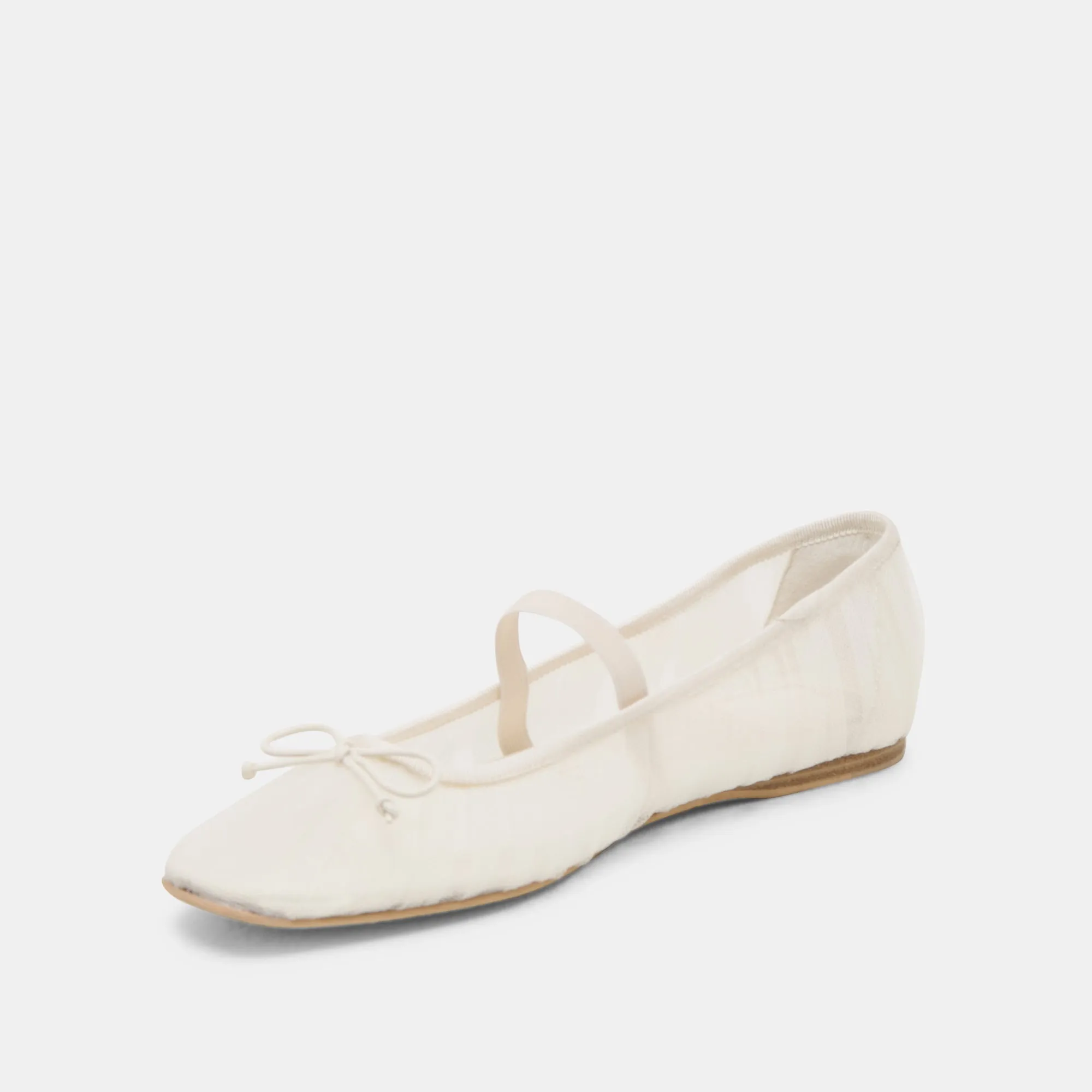 Journey Mode RAEVEN BALLET FLATS WHITE TULLE