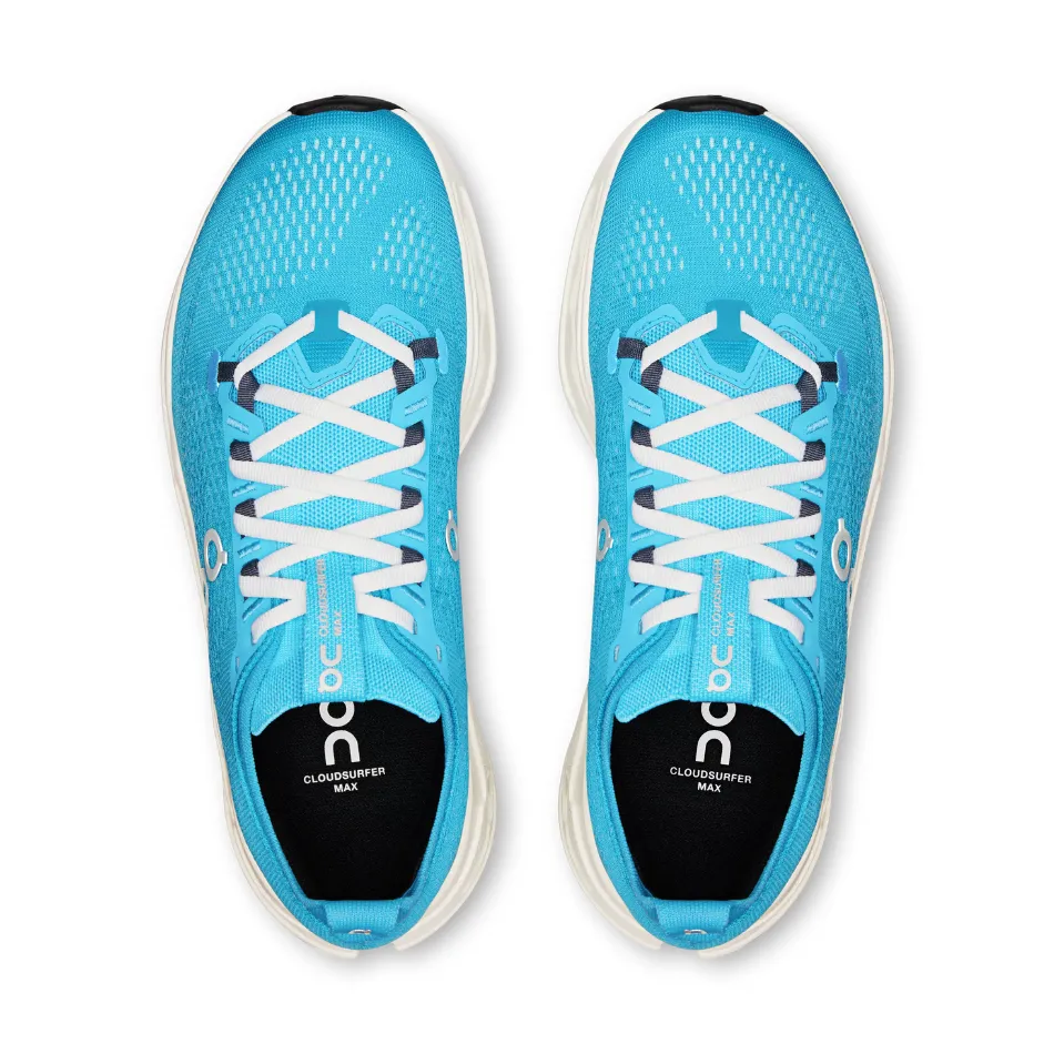 matte leather shoes On Women's Cloudsurfer Max Running Shoes in Horizon/Ivory AW25