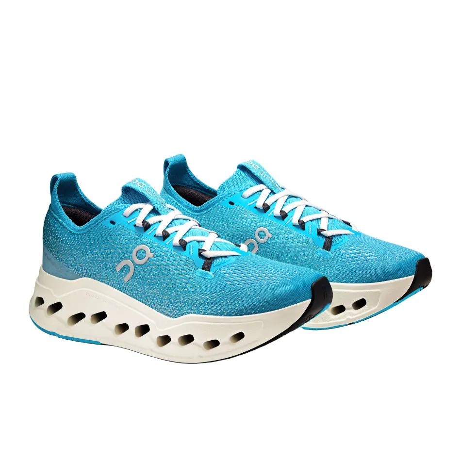 On Women's Cloudsurfer Max Running Shoes in Horizon/Ivory AW25 anatomical - shape - comfort shoes