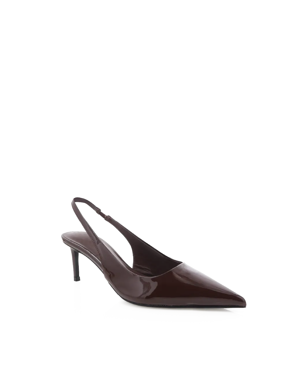 OSKANNA - CHOCOLATE PATENT Formal Office Shoes