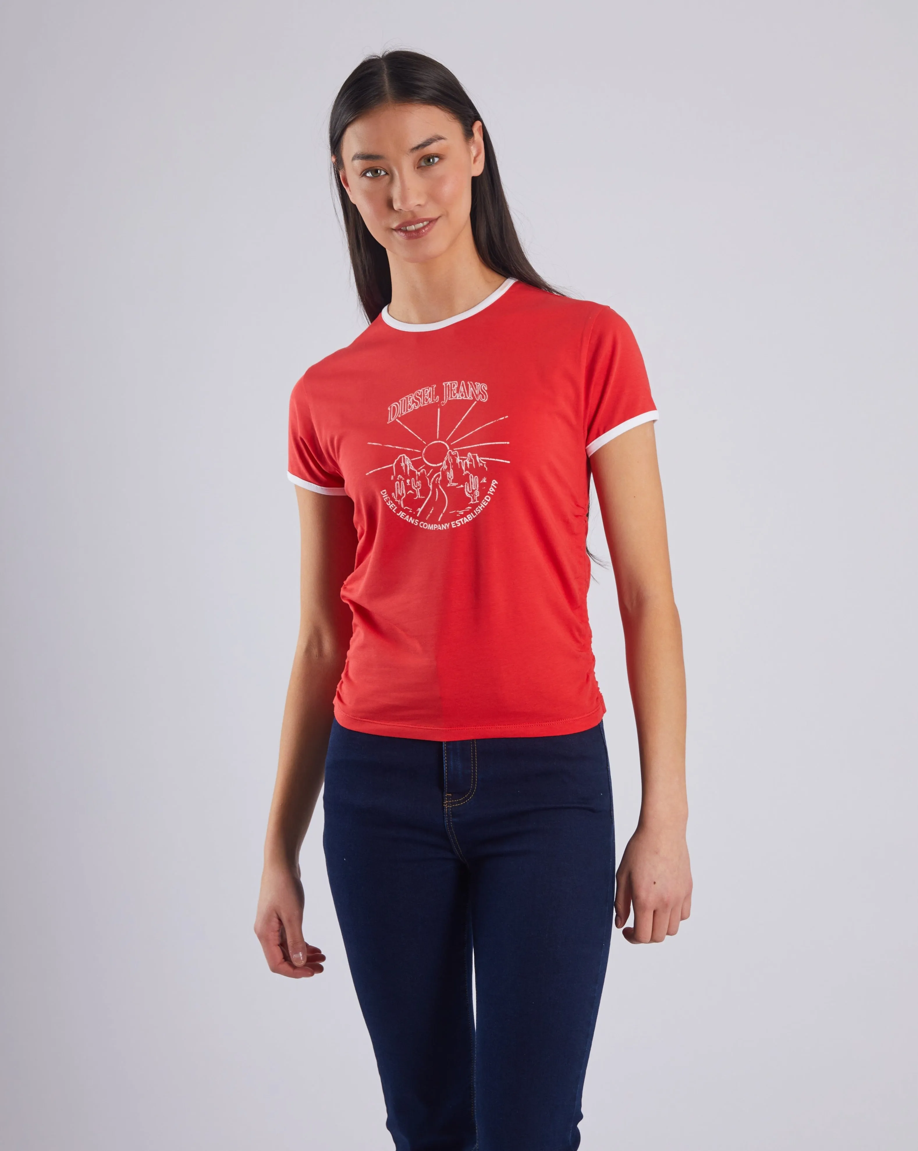 Priscilla Tee Pepper Red Work efficiency