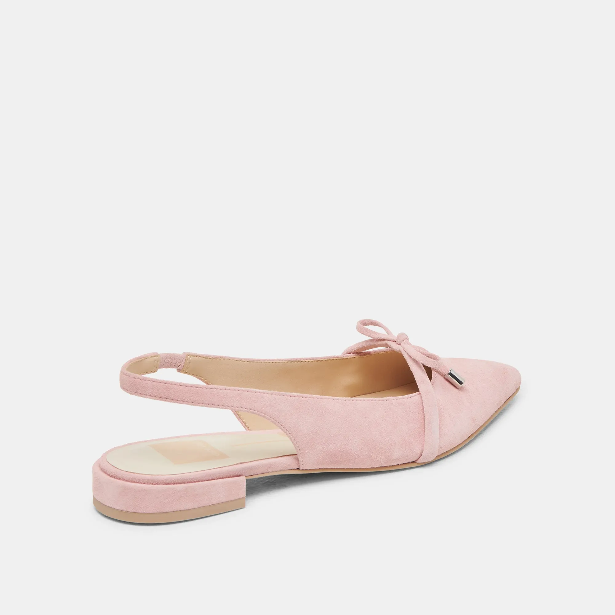 PAYGE FLATS PETAL PINK SUEDE Reef Path Airport Style