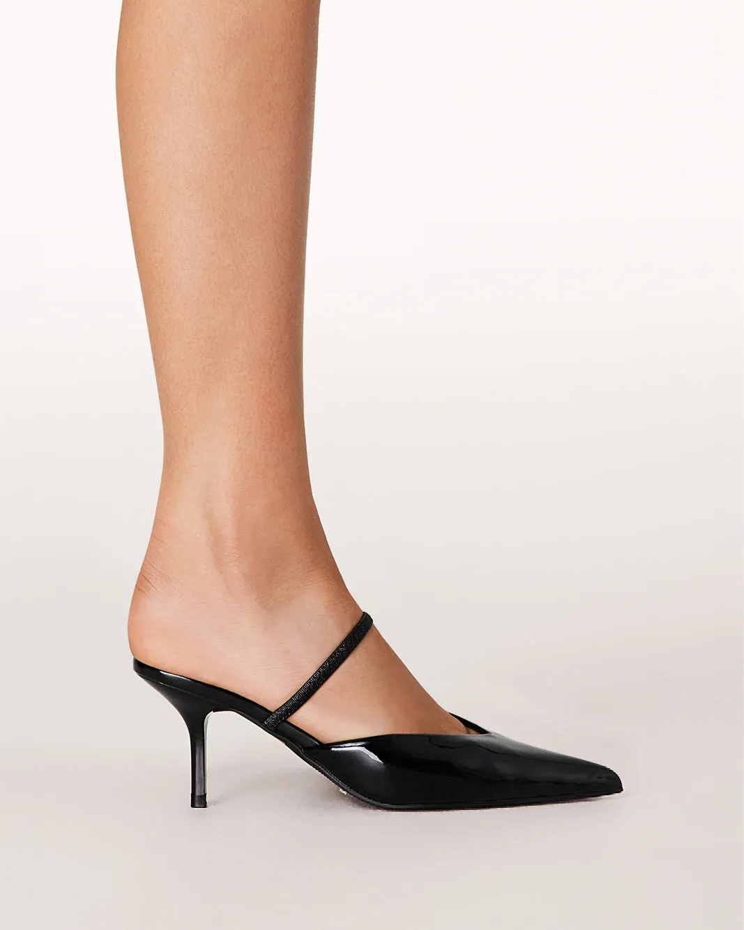 HISTORIA - BLACK PATENT Wedding Day Stilettos