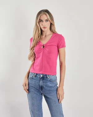 Perfect for Travel Affordable accessibility Pepper T-Shirt Pink Yarrow