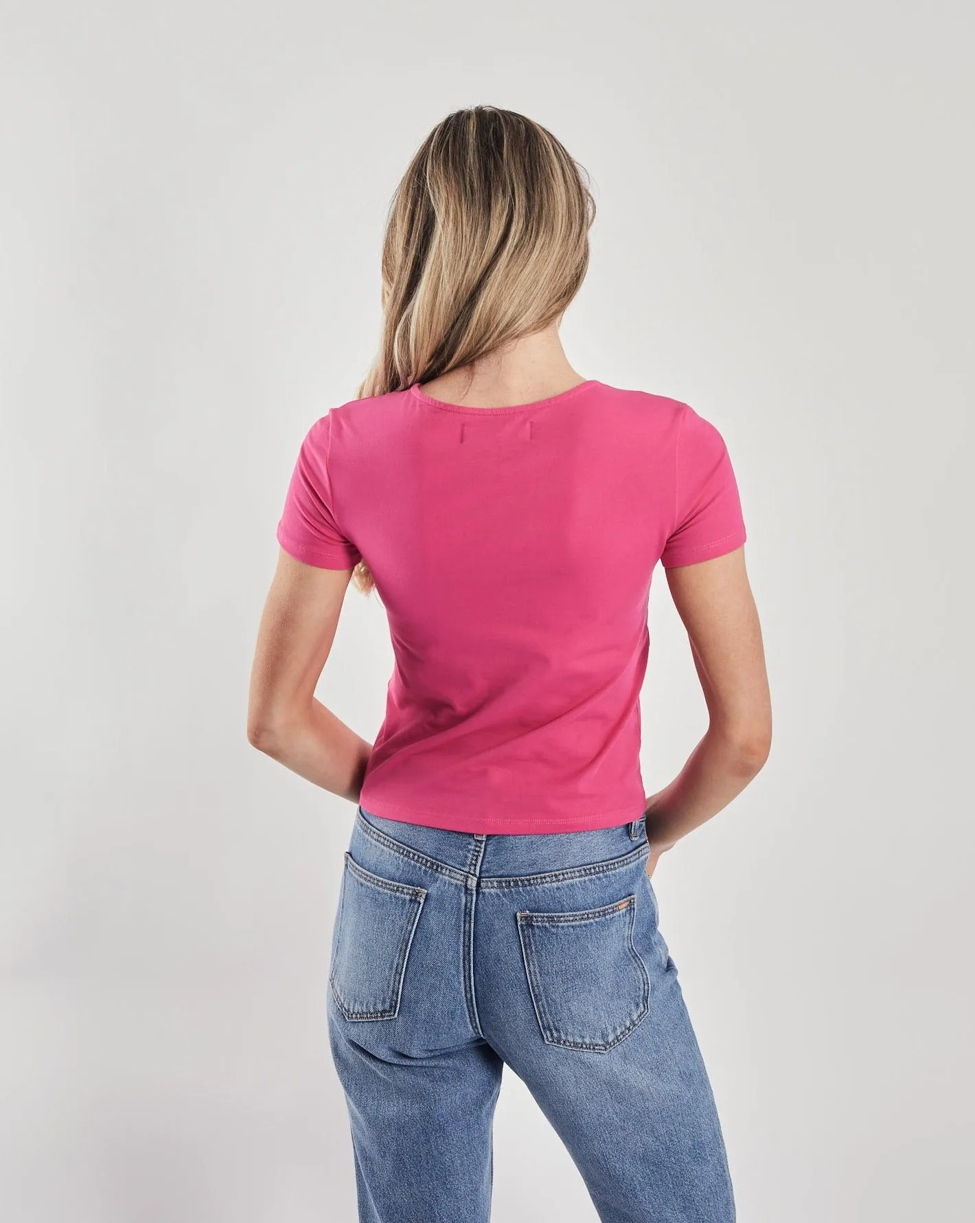 Pepper T-Shirt Pink Yarrow Cozy Fit Relaxing Day