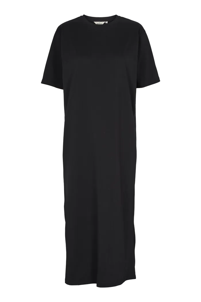 Raja T-shirt Dress - Black Cozy Wear