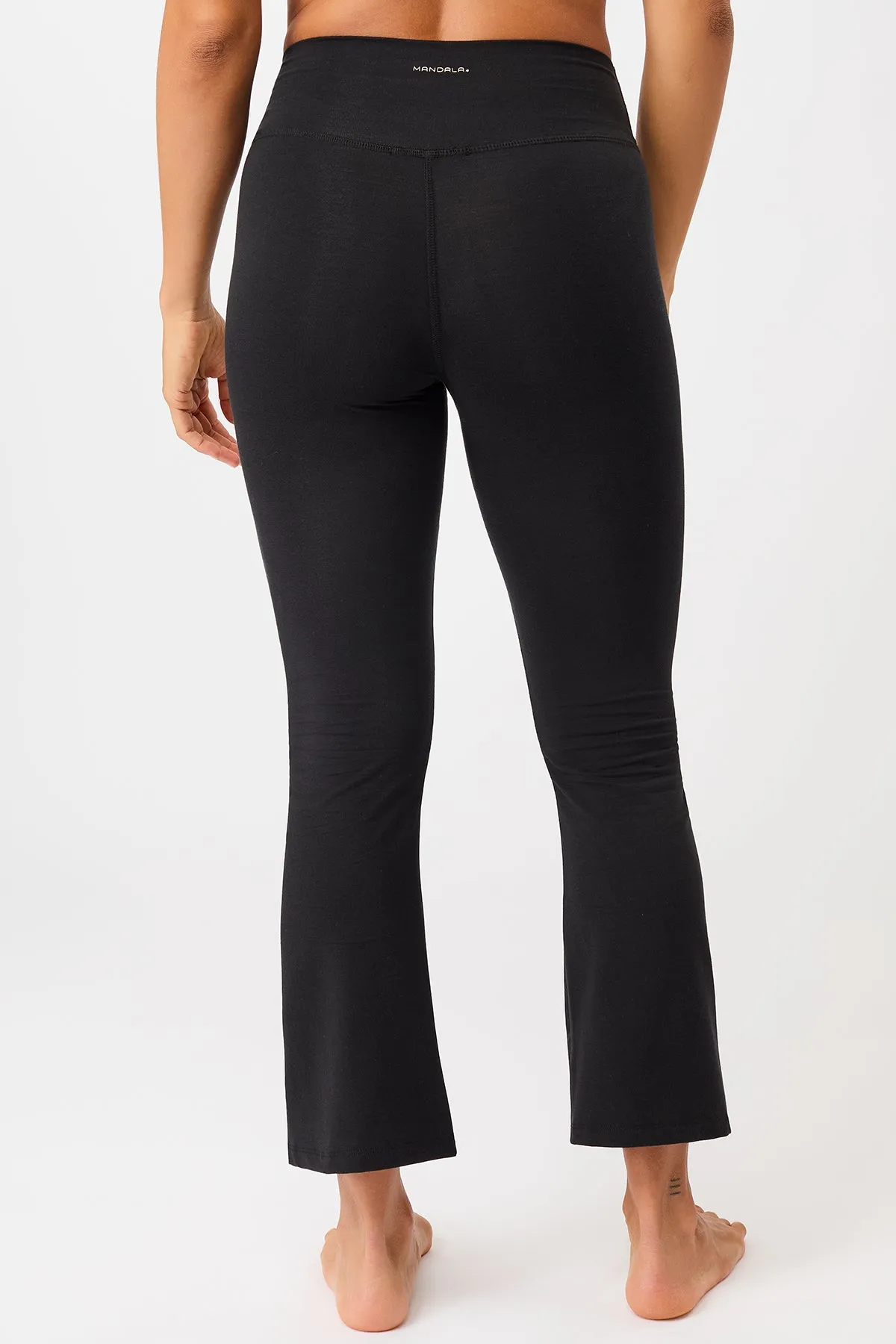 Cropped Flared Pants - Black Luxury Choice Weekend Trip