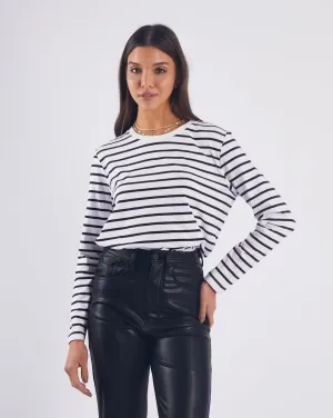 Petra T-Shirt Black Non Iron Finish WrinkleFreeFabric