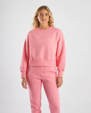 Trendy Look Unisex style Petta Sweater Pink Blush