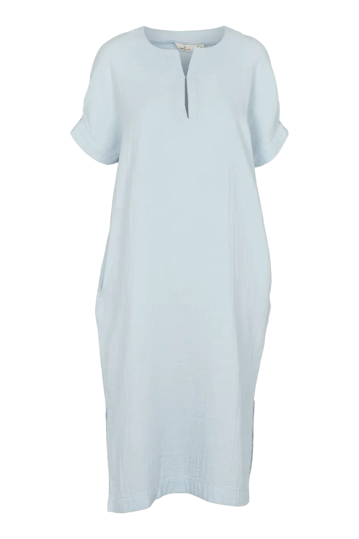 Tall Fit Lightweight-Lining Poppy Dress - Celestial Blue