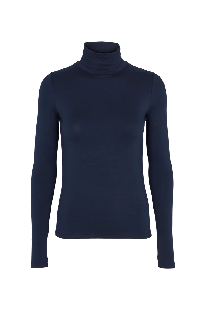 Joline T-Neck - Navy Comfy Casual Wear Perfect for Vacation