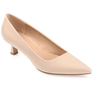 Journee Collection Women's Celica Wide Width Pump Signature Touch