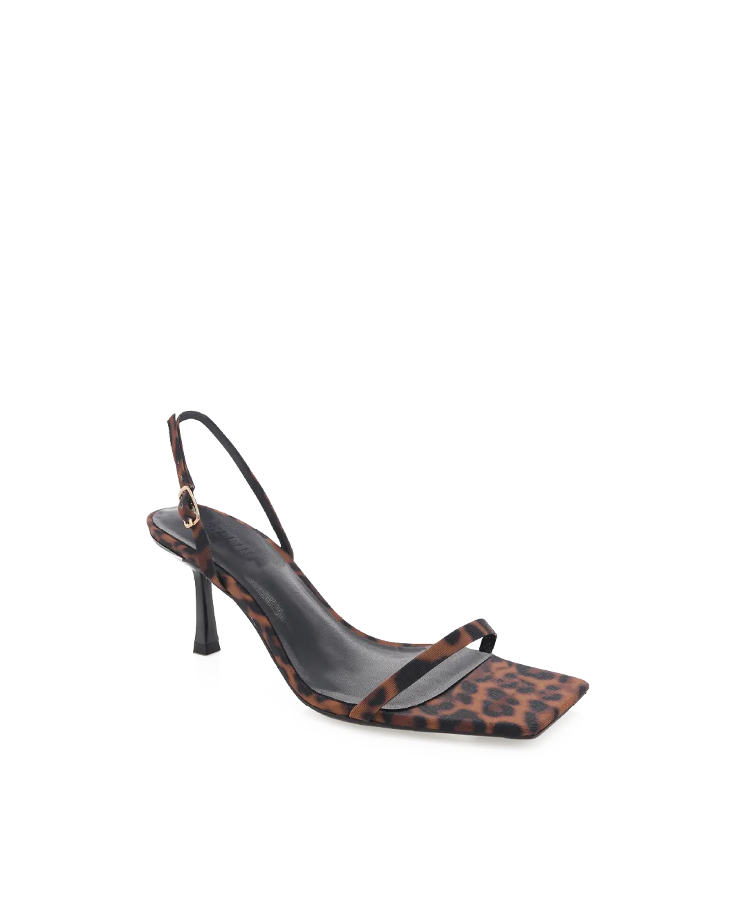 Chic White Stilettos ISMENE - LEOPARD