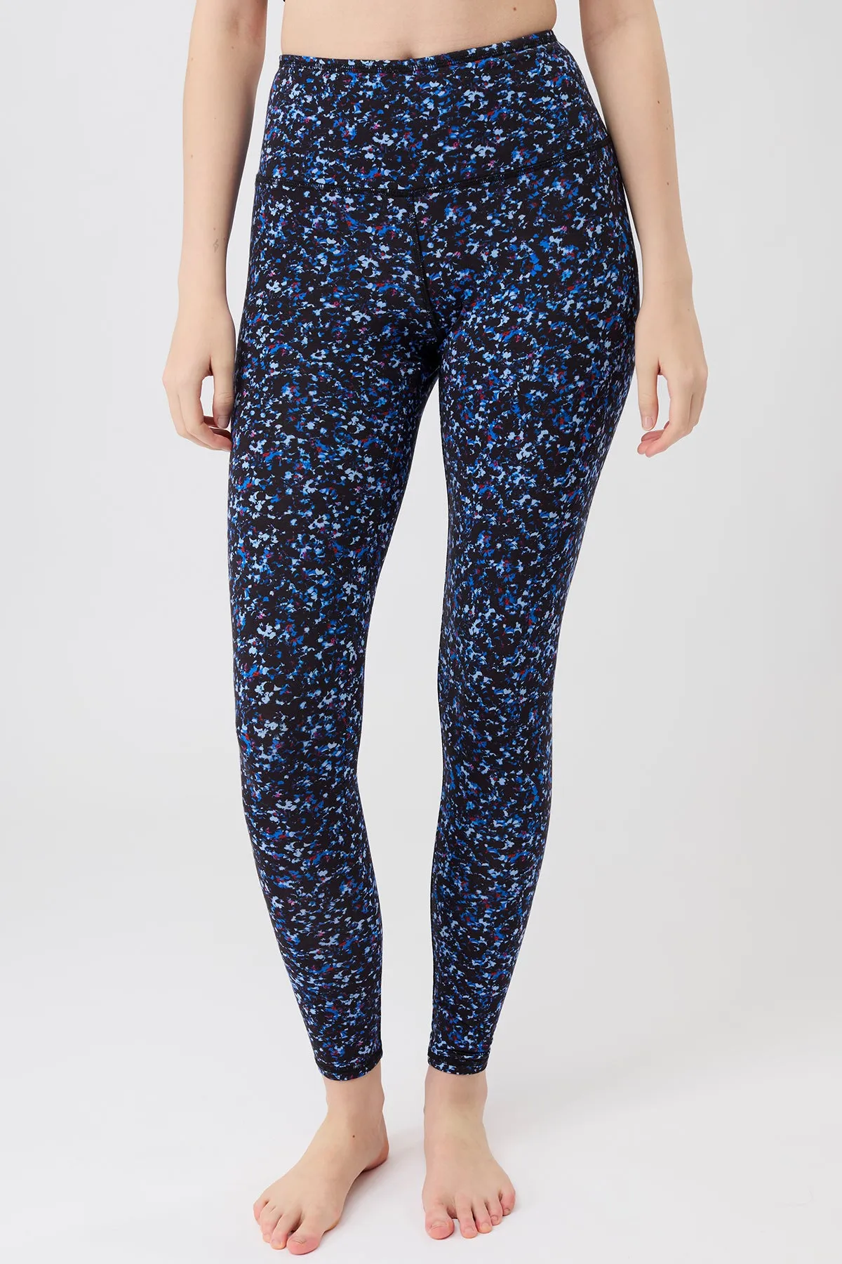 Printed Leggings - Twilight Garden Fade Resistant For Kids