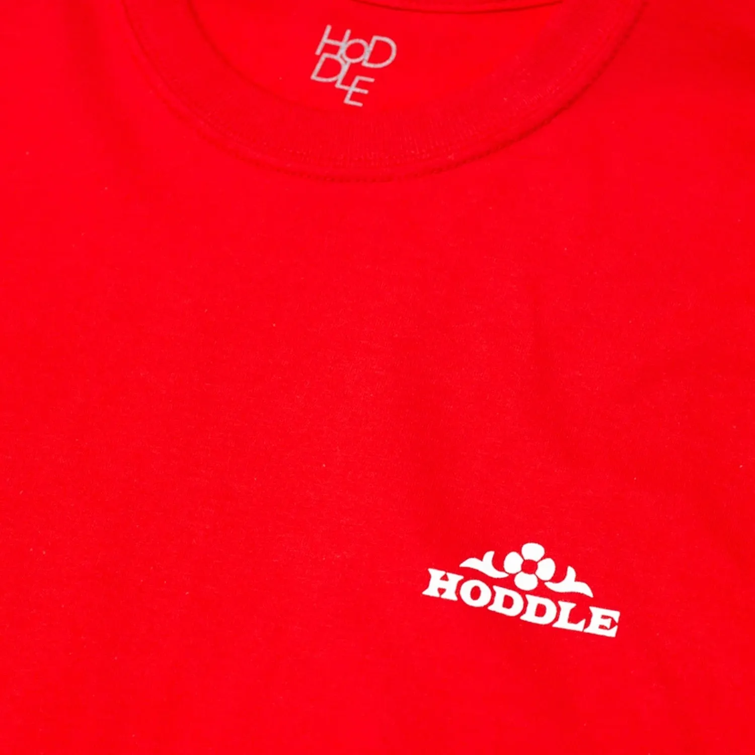 HODDLE "LONE RANGER" TEE RED Light Layers Performance Stretch