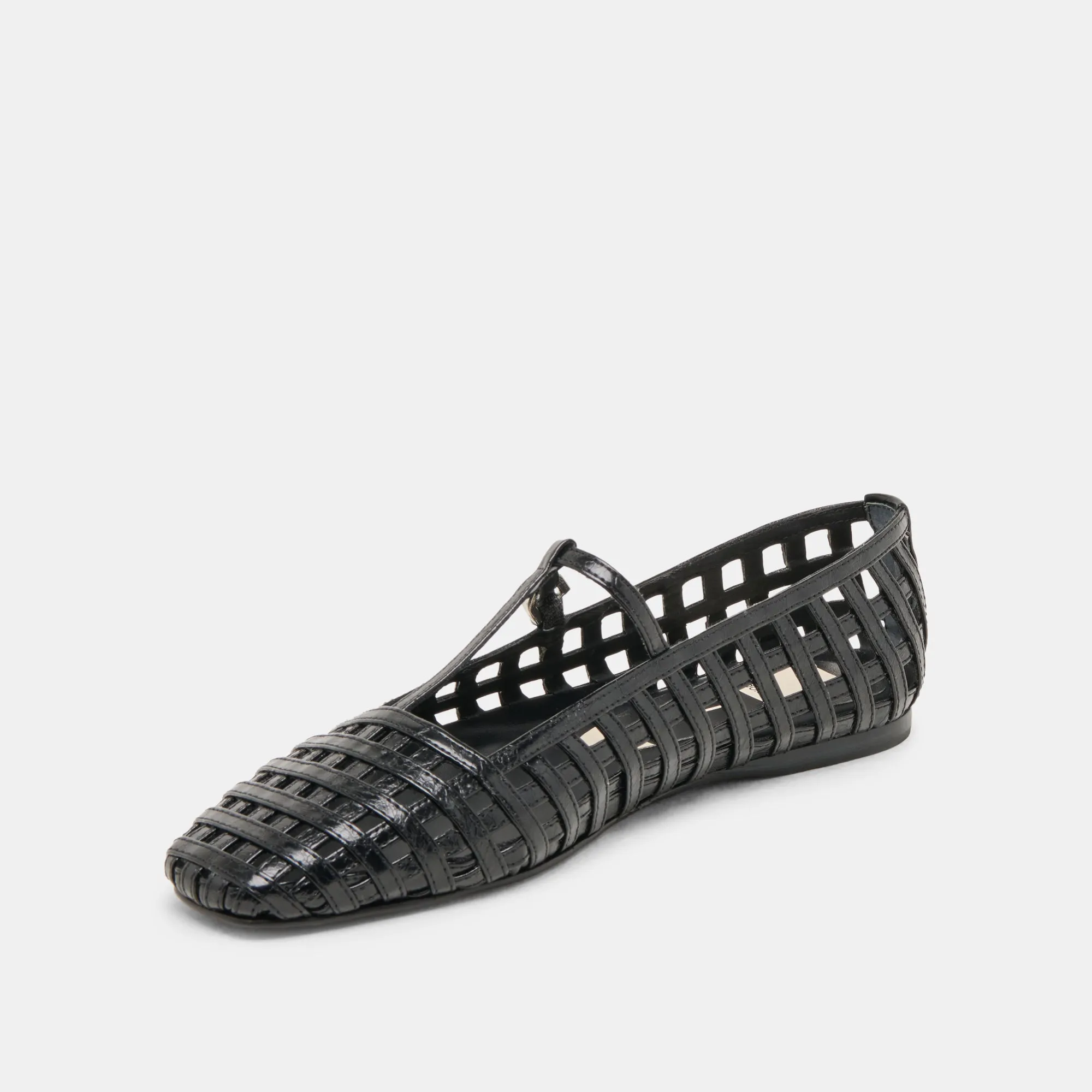 RAINS BALLET FLATS BLACK STELLA Party Glow Perfect Walk