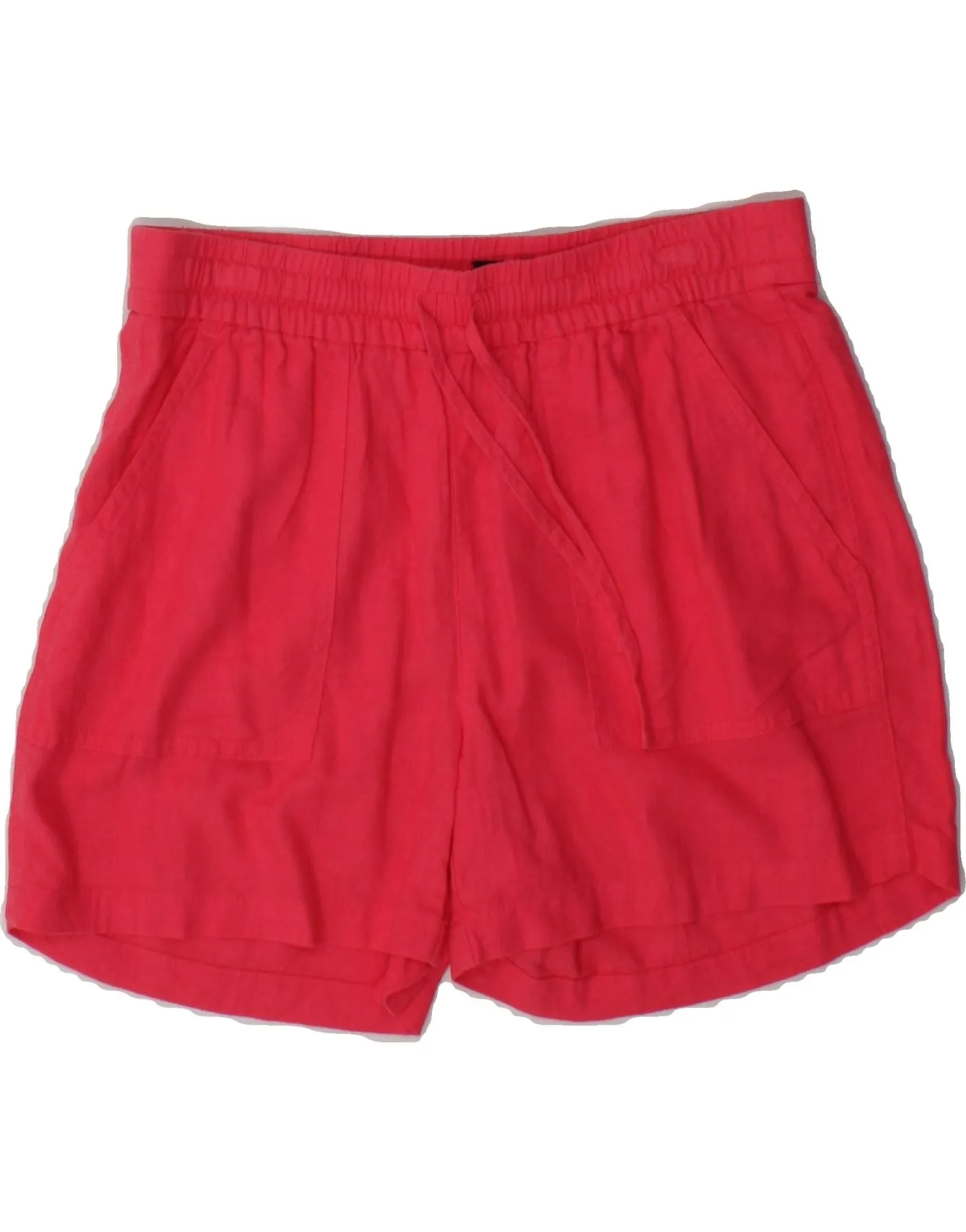 J. CREW Womens Chino Shorts 2XS W36  Pink Linen color block Matte Look