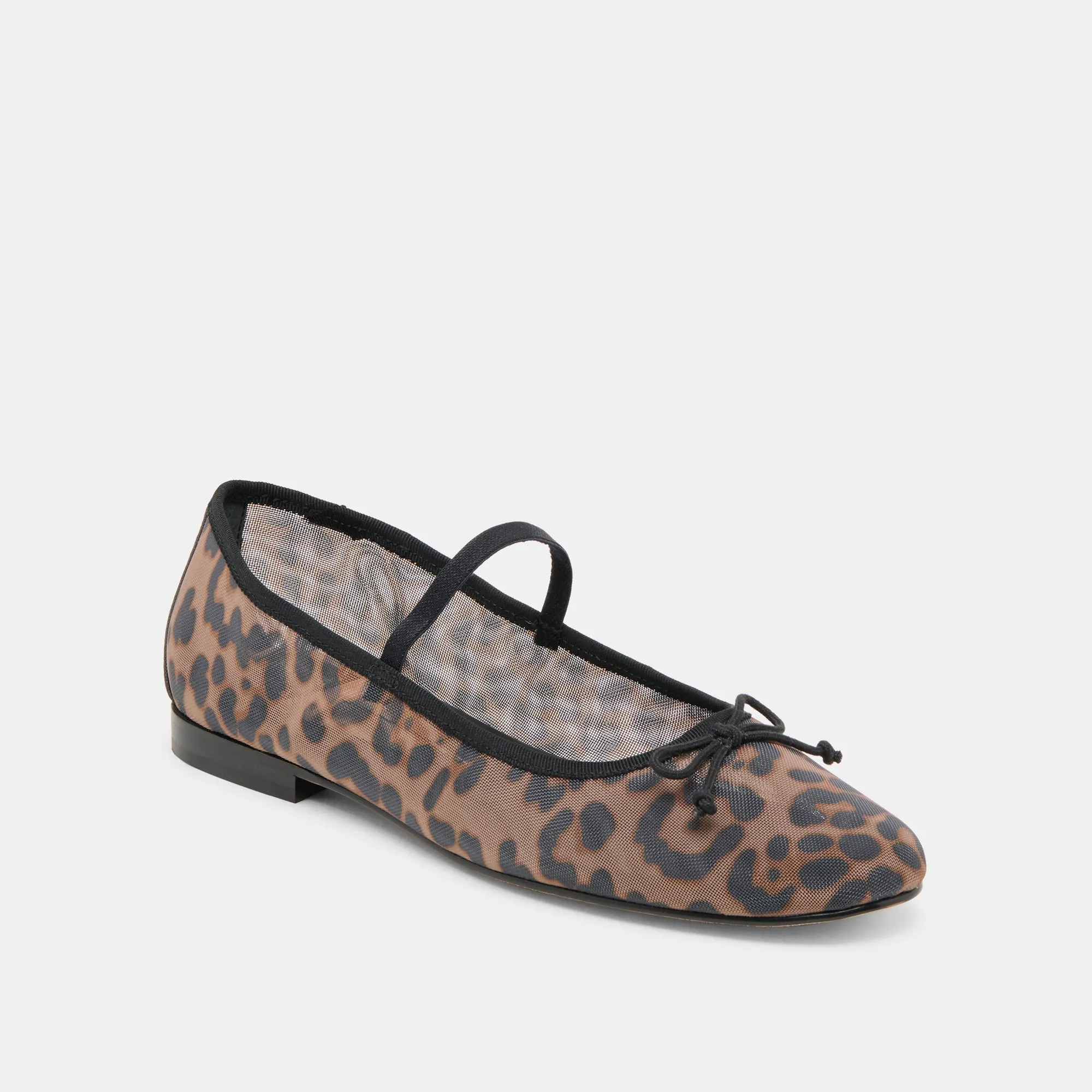 Stone Step CADEL BALLET FLATS DK LEOPARD MESH
