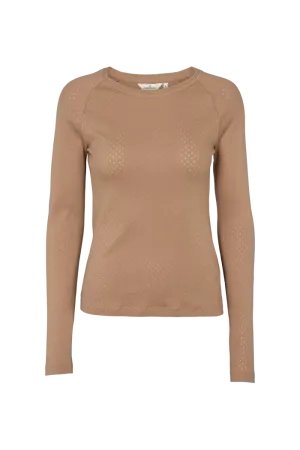 No-Shrink Fabric Arense LS Tee - Portobella