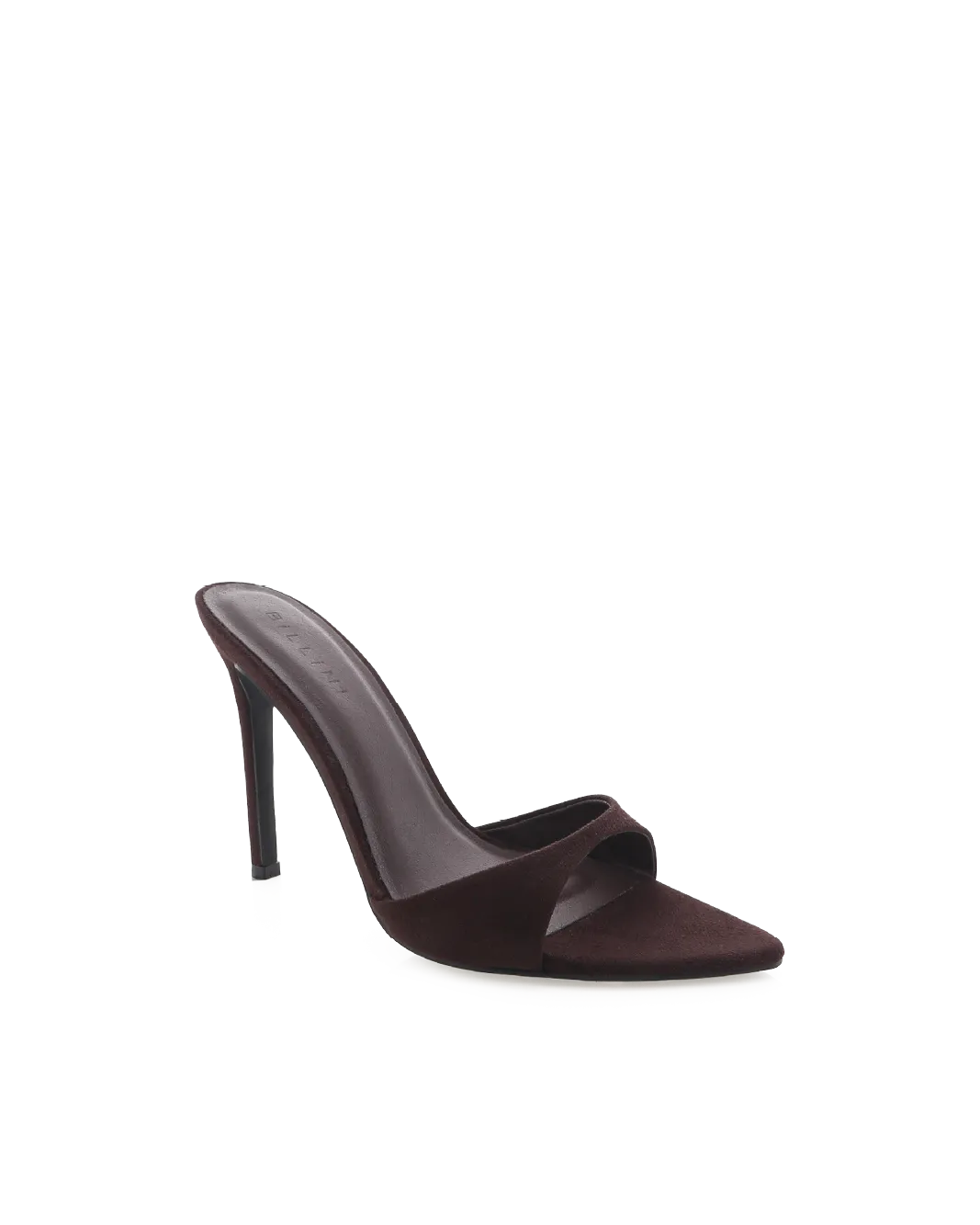 Cushioned heel light texture QUINBY - DARK CACAO SUEDE