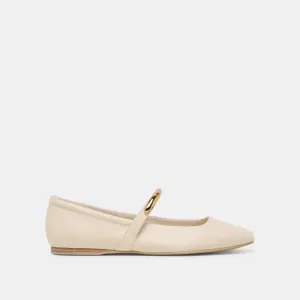 RADYA BALLET FLATS CREME LEATHER Buy Glow Stylish Fit