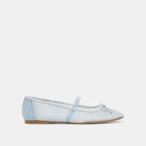 RAEVEN BALLET FLATS LIGHT BLUE TULLE School Play