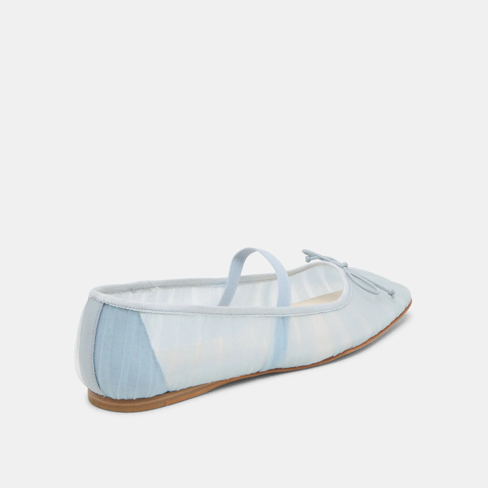 Support Walk Sea Path RAEVEN BALLET FLATS LIGHT BLUE TULLE