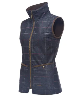 MoistureWicking Material Active Freshness Baleno Womens Perth Printed Tweed Bodywarmer