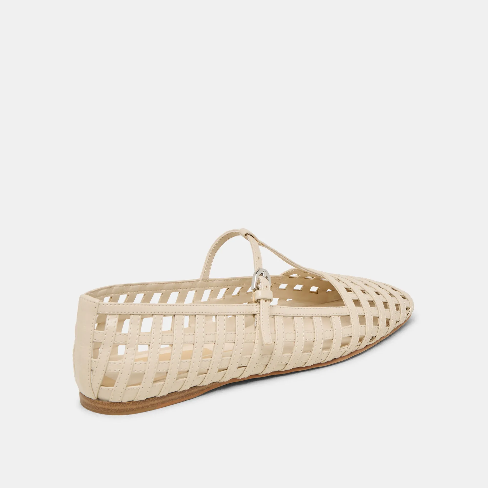 RAINS BALLET FLATS IVORY STELLA No Odor Journey Mode