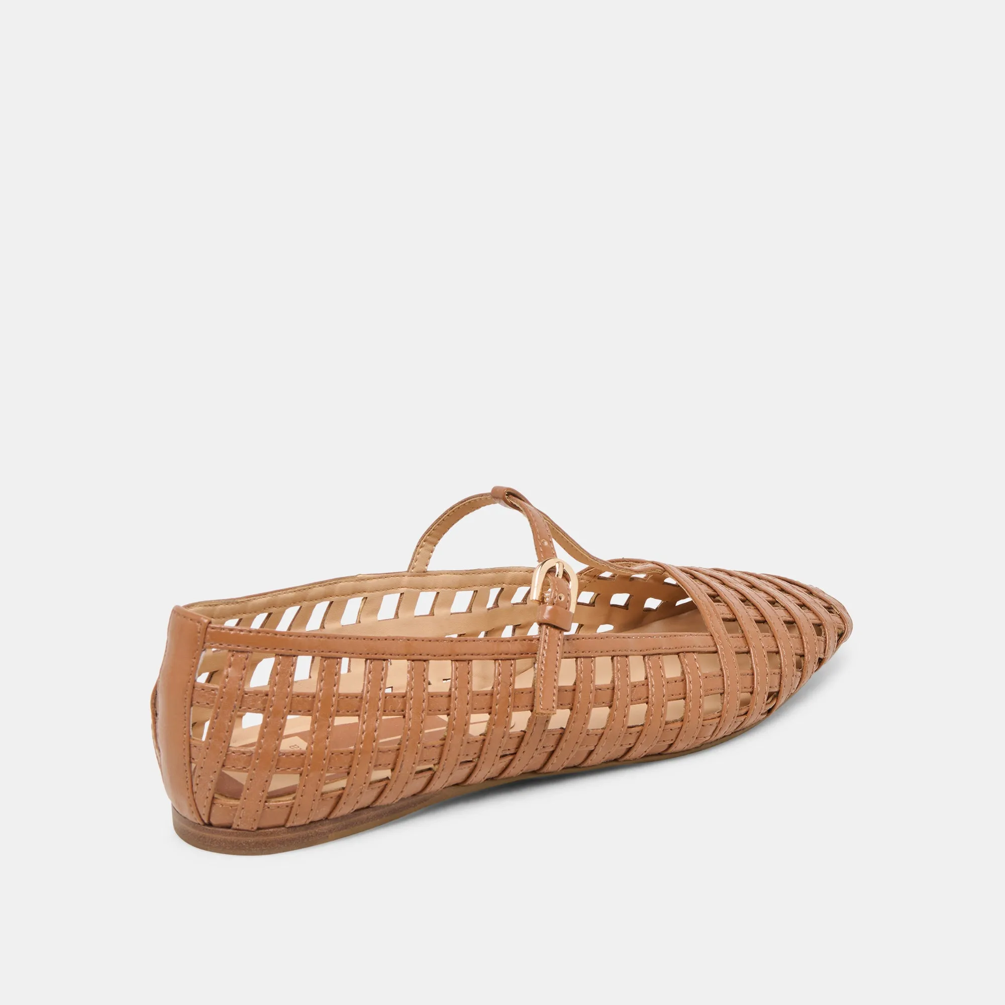 RAINS BALLET FLATS SADDLE STELLA Stone Path Heel Care