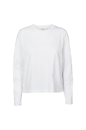 Raja LS Tee - White Sustainable production