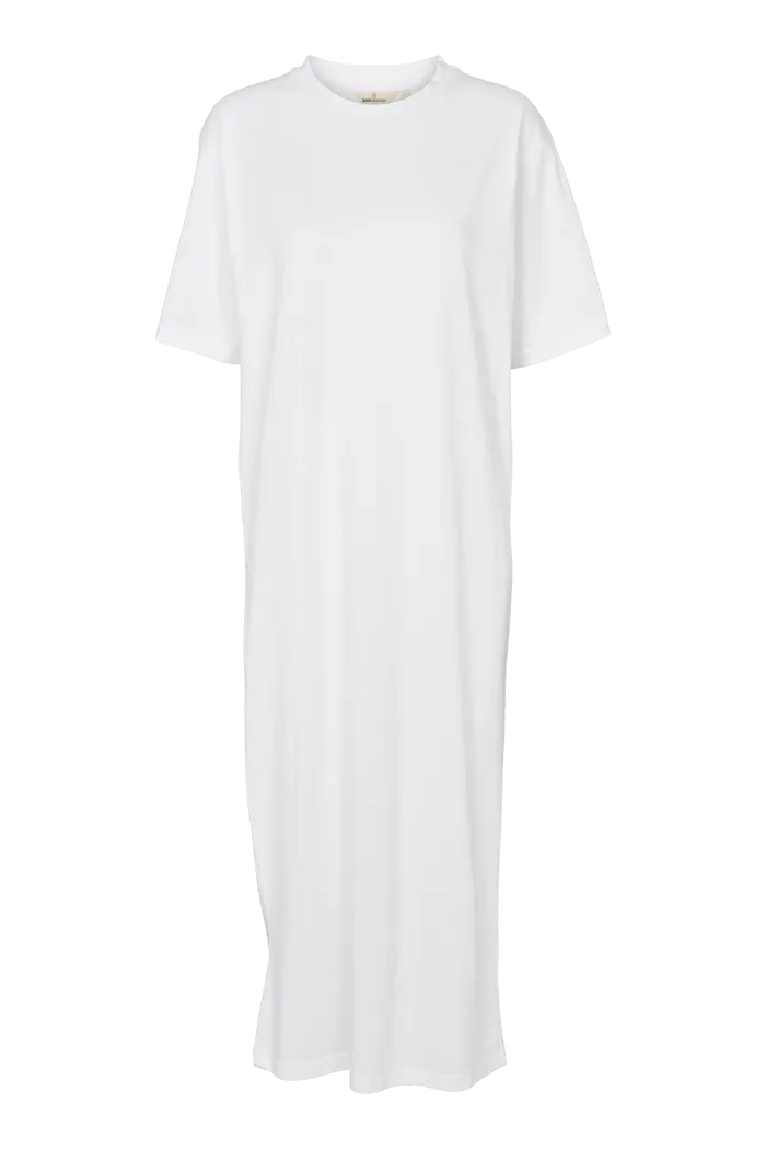 Timeless Cut Raja T-shirt Dress - White