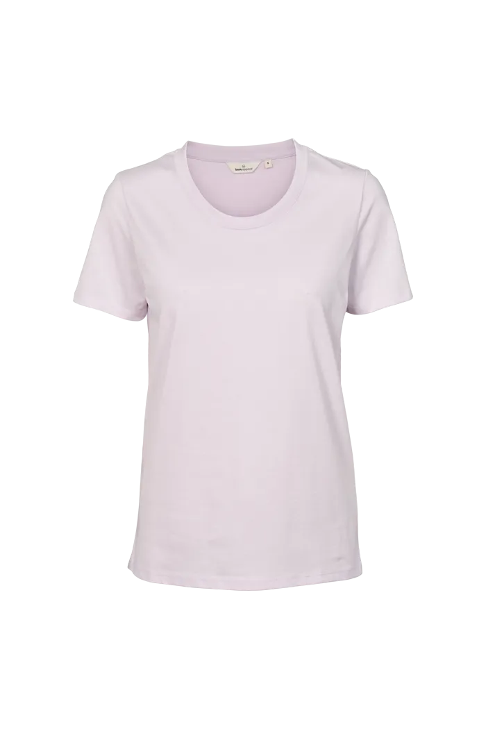 Flexible Shoulder Seams Rebekka Tee - Lavender Fog