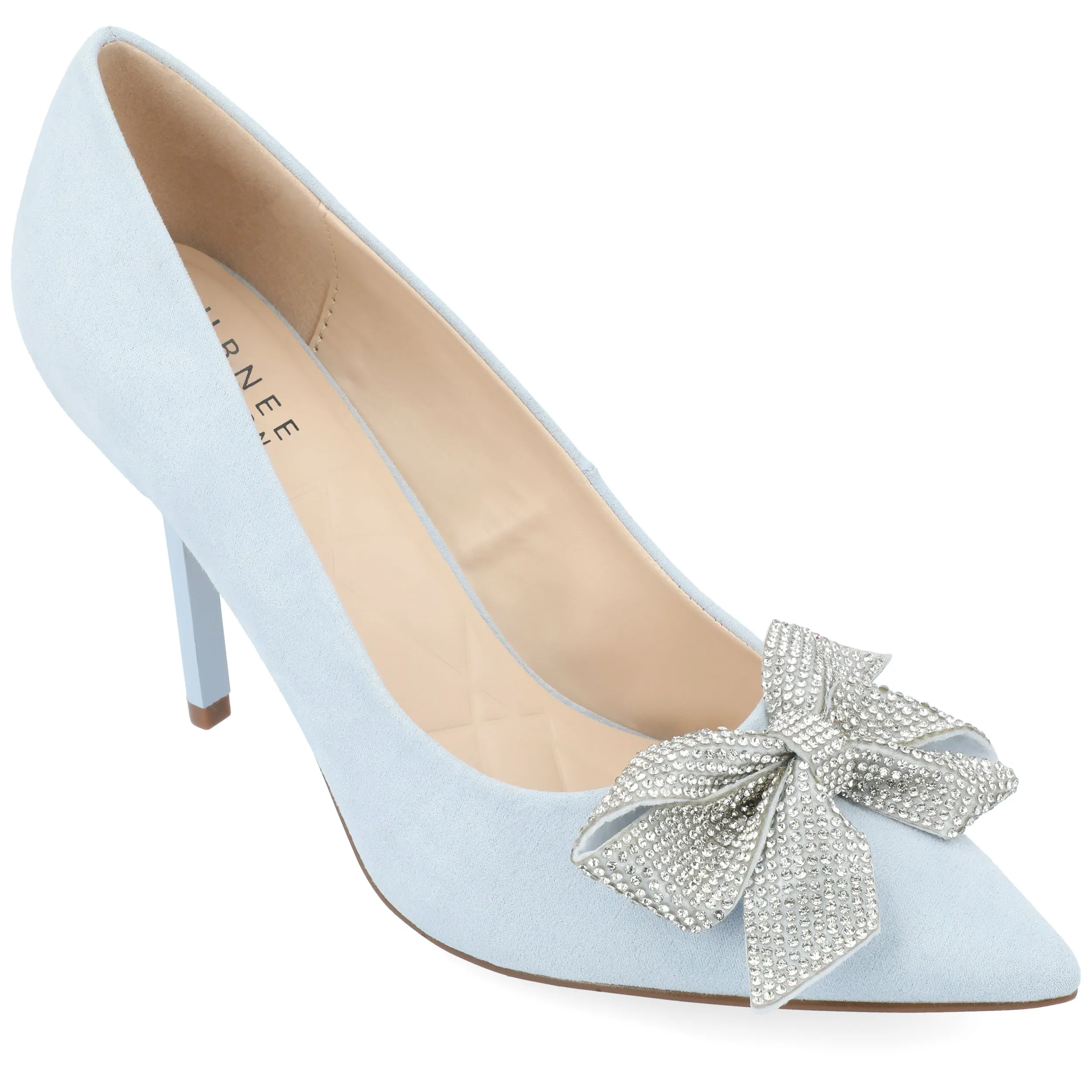 Strappy Design Journee Collection Women's Tru Comfort Foam Marcie Pumps