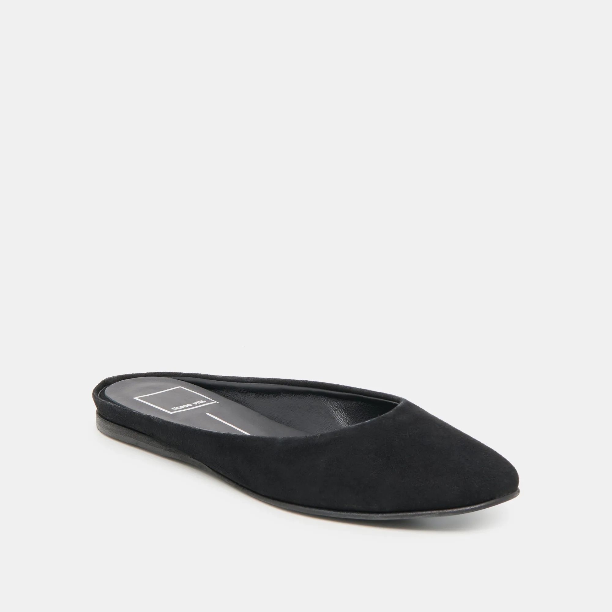 EILA FLATS ONYX SUEDE Durable Flats Slip Resistant Sole