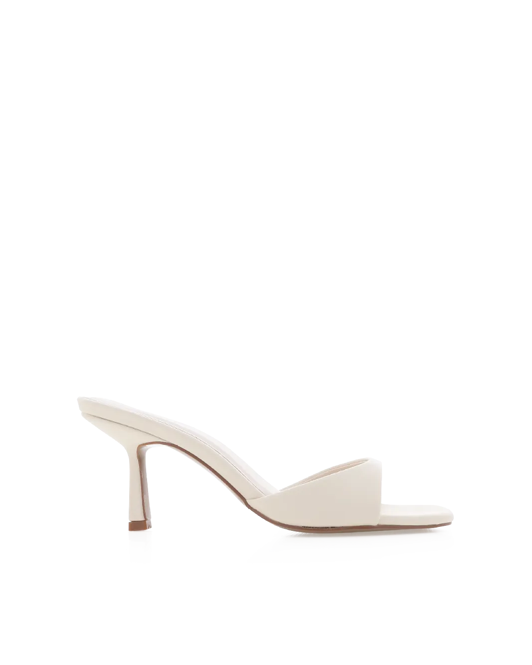 YOHAN - BONE Peep Toe Booties