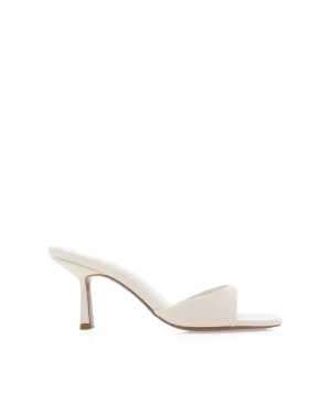 YOHAN - BONE Peep Toe Booties