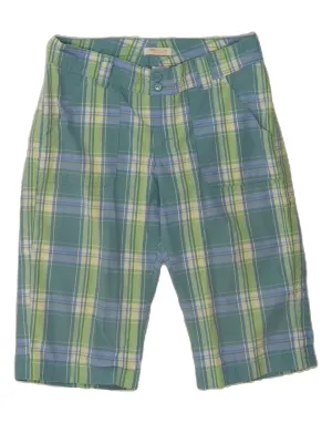 Black Tie Optional Comfortable fit LEE Womens Casual Shorts US 14 XL W36  Blue Check Cotton