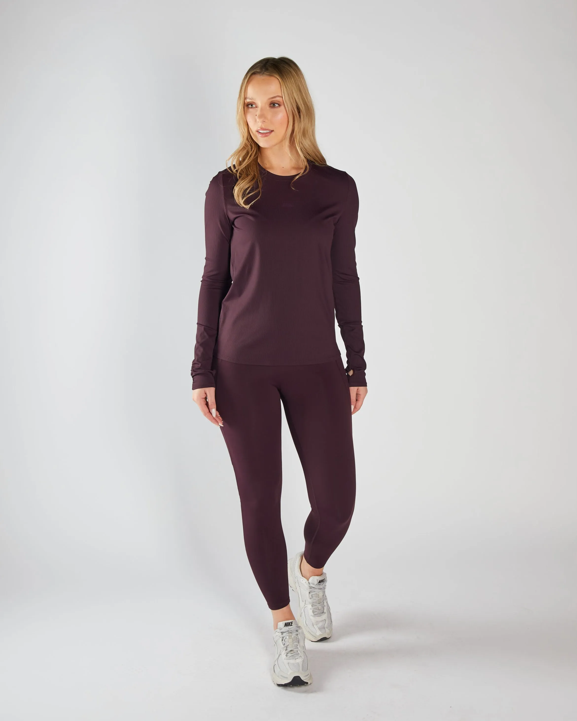 MinimalistDesign Lyra LS Top Plum