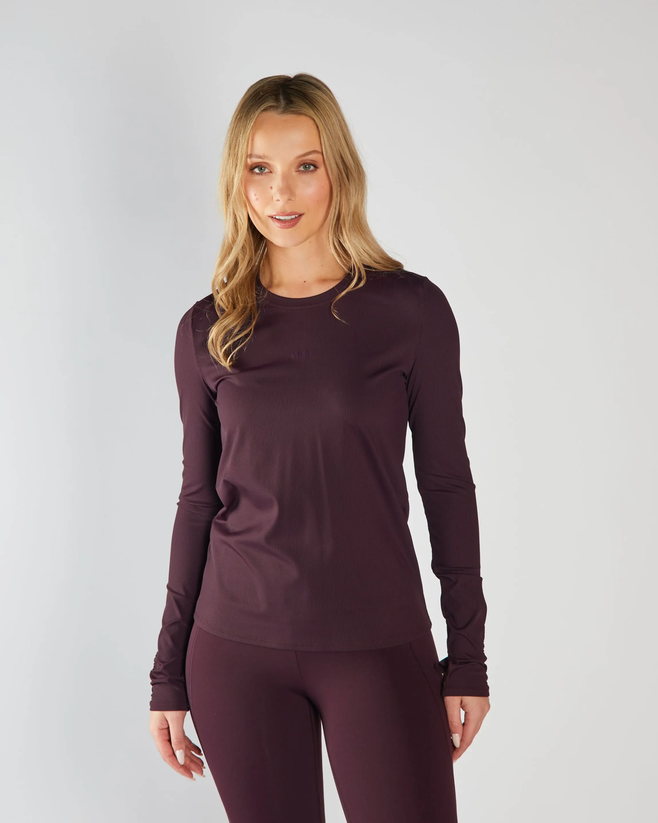 Cozy Fit Design Lyra LS Top Plum